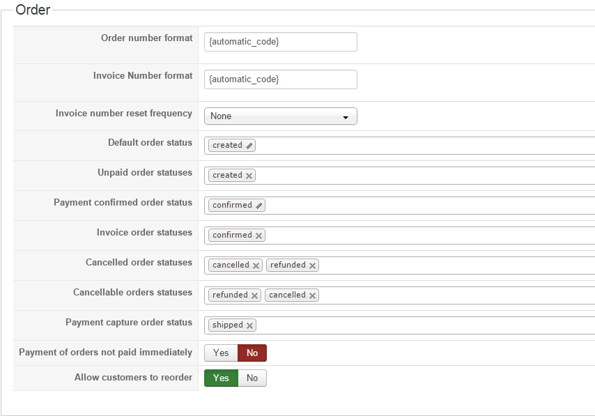 T: Order Cancellable & Reorder - Let customers can cancel order or reorder  instantly